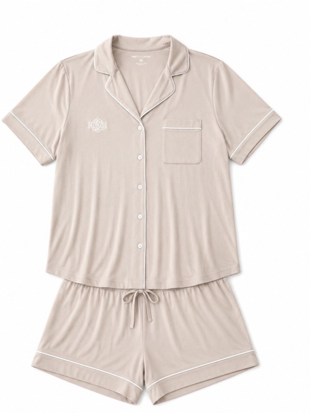 Cozy Earth Blush Pink Pajama Shorts Set Bamboo with Pockets XXL NWT